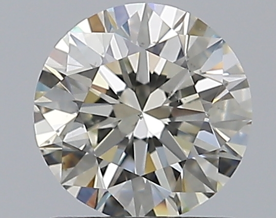 1.01 CaratK-SI1 EX Cut Round Diamond