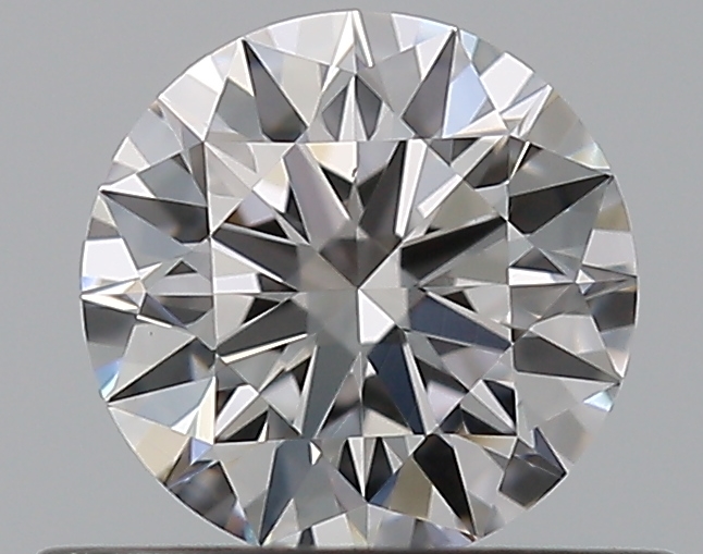 0.5 CaratF-VS1 EX Cut Round Diamond