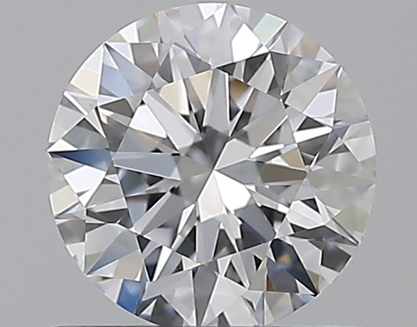 0.72 CaratD-VVS1 EX Cut Round Diamond
