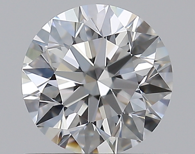 0.7 CaratF-VVS1 EX Cut Round Diamond