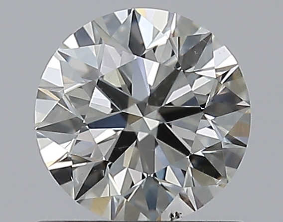 0.7 CaratJ-SI1 EX Cut Round Diamond