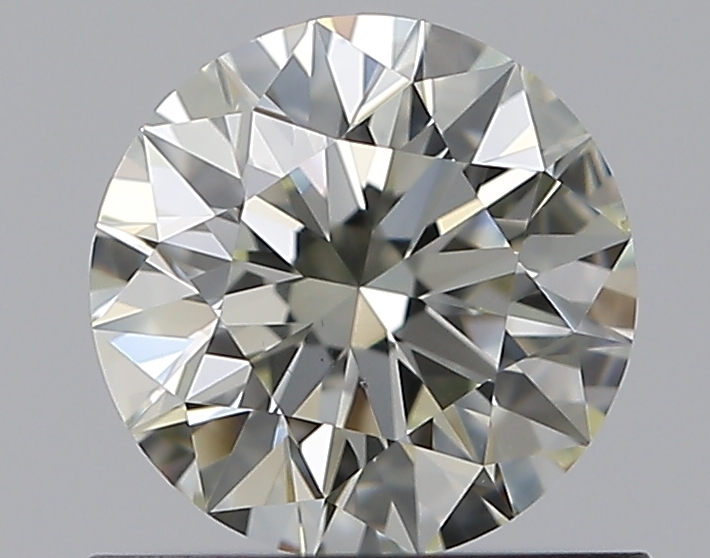 0.7 CaratL-VS2 EX Cut Round Diamond