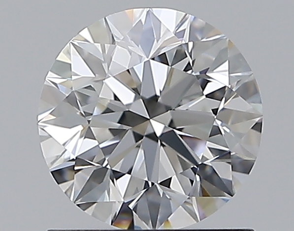1 CaratF-VVS2 EX Cut Round Diamond