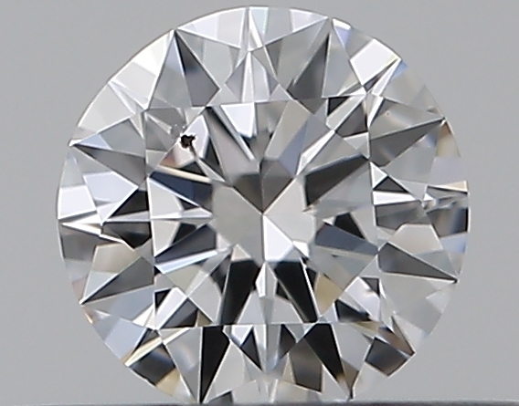 0.3 CaratD-SI2 EX Cut Round Diamond