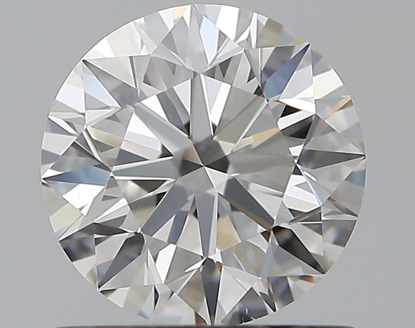 0.96 CaratE-VS1 EX Cut Round Diamond