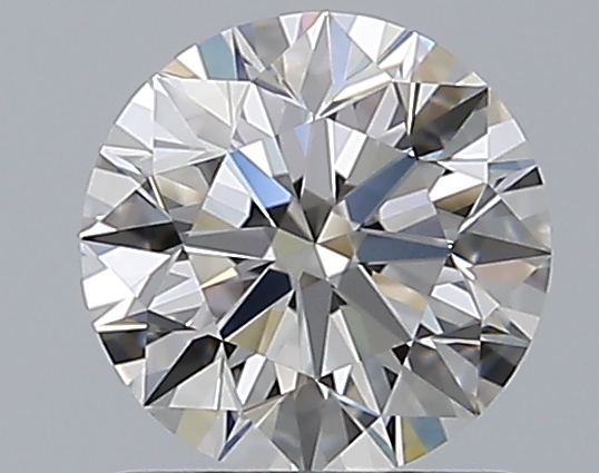 1 CaratF-VVS2 EX Cut Round Diamond