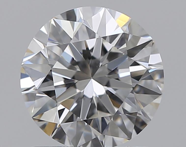 1 CaratF-VVS2 EX Cut Round Diamond