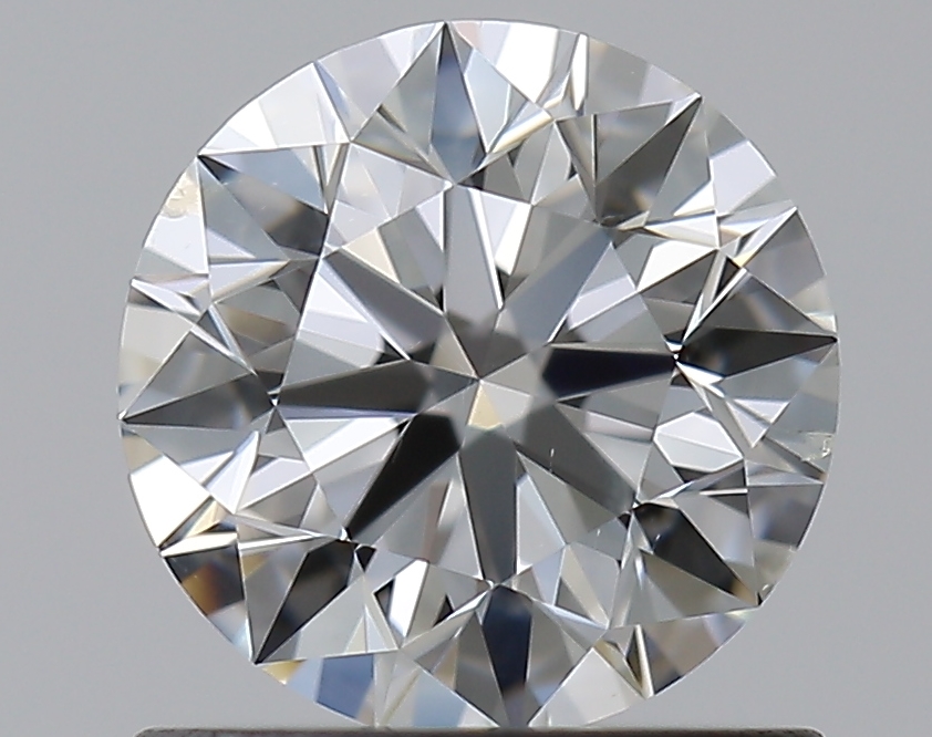 0.87 CaratG-SI2 EX Cut Round Diamond