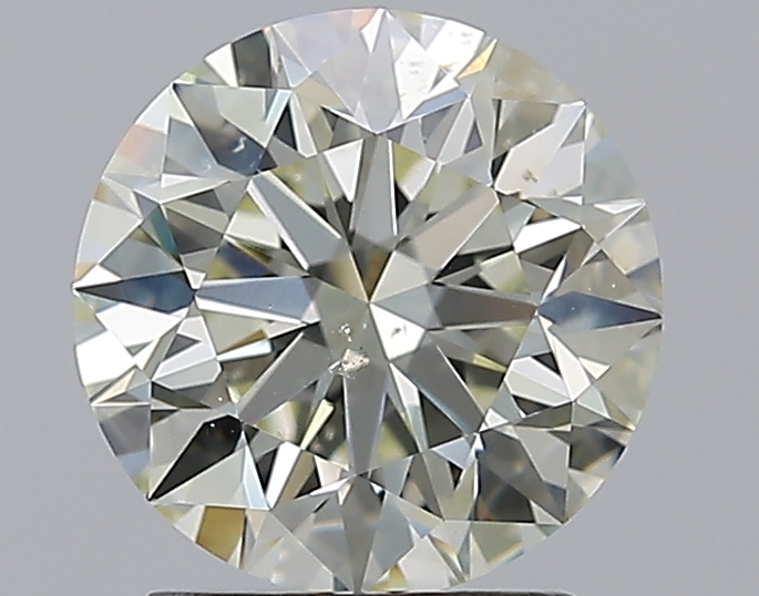 2.01 CaratM-SI1 EX Cut Round Diamond