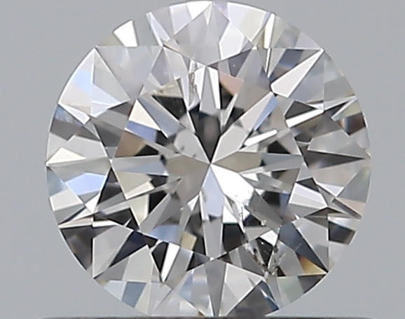 0.5 CaratF-SI2 EX Cut Round Diamond