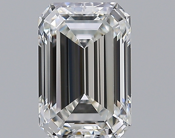 2.01 CaratH-IF - Cut Emerald Diamond