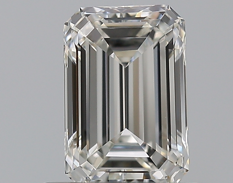 0.75 CaratH-VVS2 - Cut Emerald Diamond