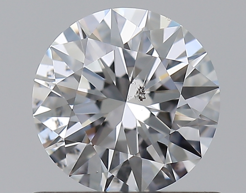 0.7 CaratE-SI2 EX Cut Round Diamond