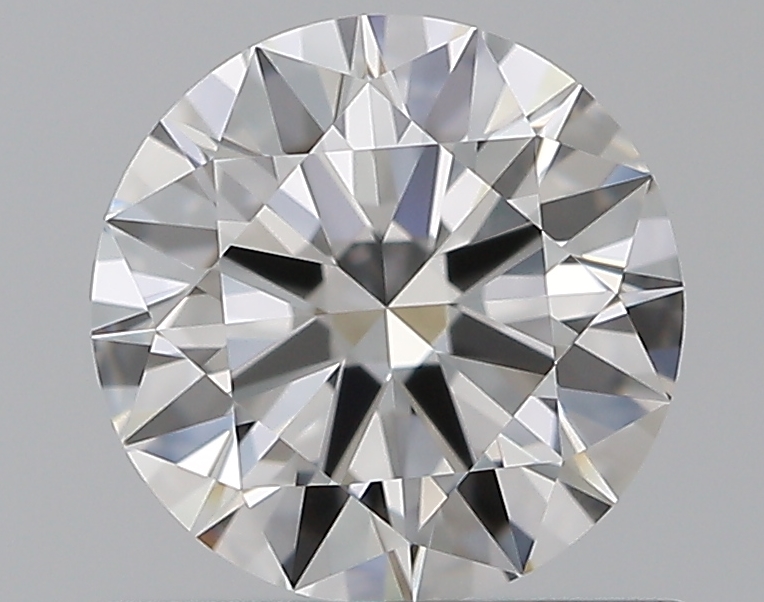 0.72 CaratF-VVS1 EX Cut Round Diamond