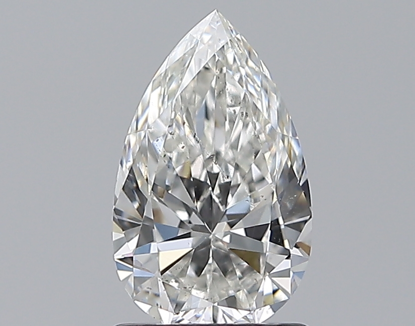 1 CaratH-SI2 - Cut Pear Diamond