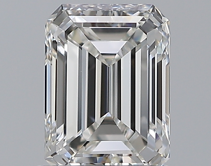 1 CaratG-VVS1 - Cut Emerald Diamond