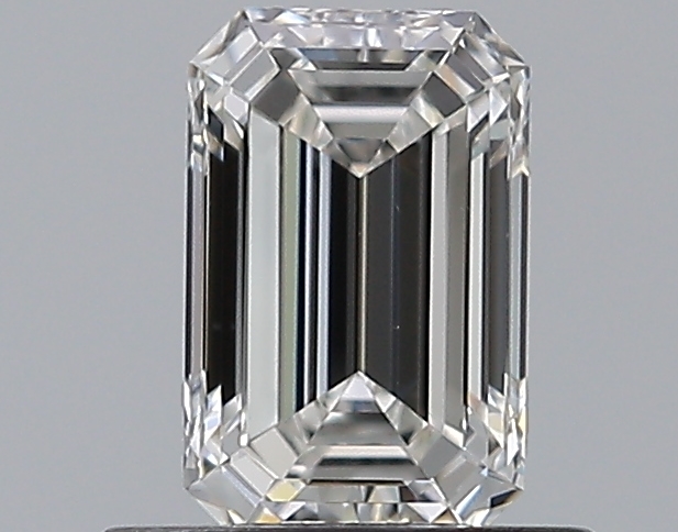 0.65 CaratF-VS1 - Cut Emerald Diamond