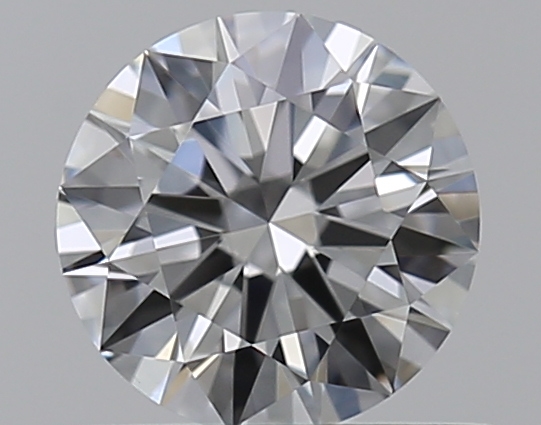 0.5 CaratD-VVS1 EX Cut Round Diamond