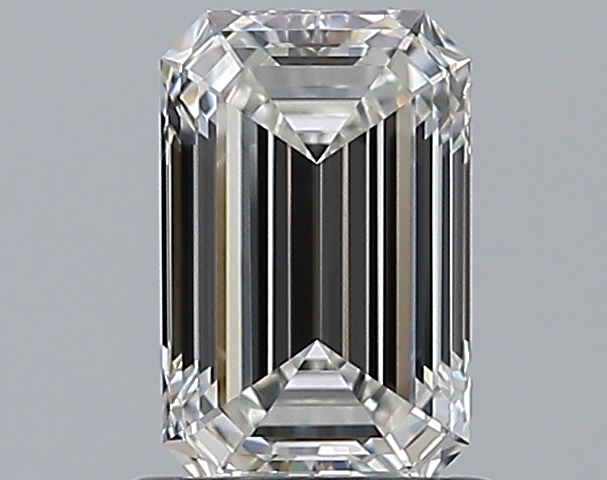 1 CaratG-VVS1 - Cut Emerald Diamond