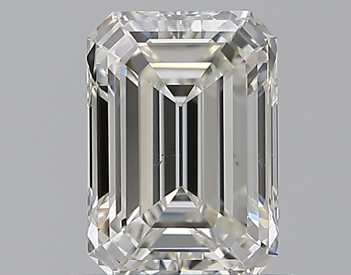 0.9 CaratH-VS2 - Cut Emerald Diamond