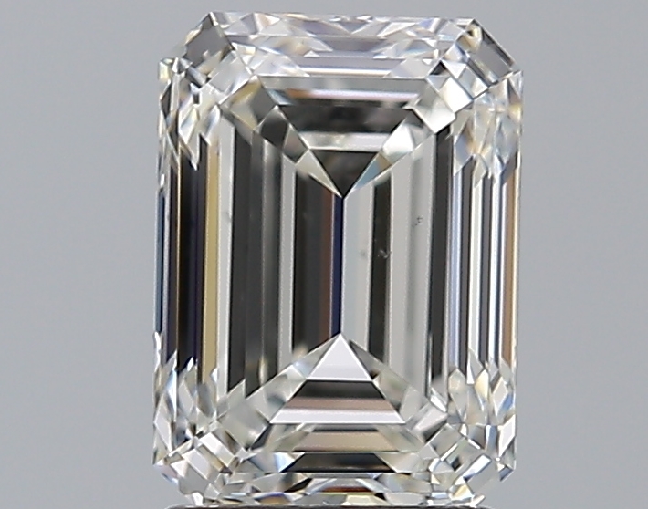 2.01 CaratH-VS2 - Cut Emerald Diamond