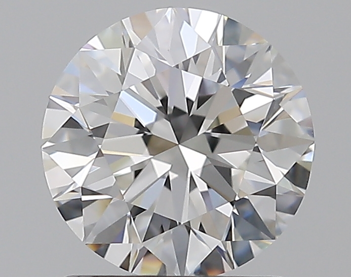 1.28 CaratE-VVS2 EX Cut Round Diamond