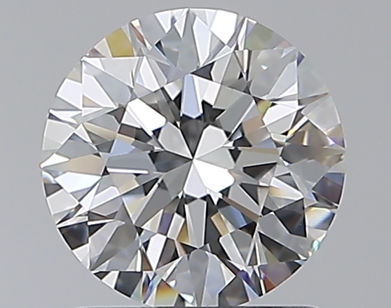 1.29 CaratE-VVS2 EX Cut Round Diamond