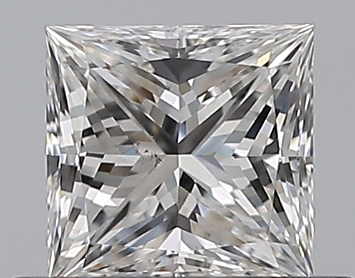 0.51 CaratF-SI1 - Cut Princess Diamond