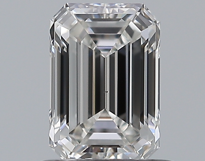 0.72 CaratF-VS2 - Cut Emerald Diamond