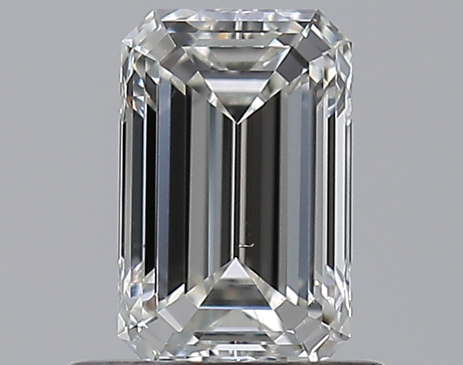 0.65 CaratH-VS2 - Cut Emerald Diamond