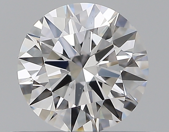 0.52 CaratE-VS2 EX Cut Round Diamond