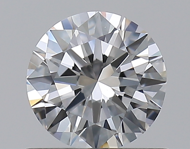 0.65 CaratE-VS1 EX Cut Round Diamond
