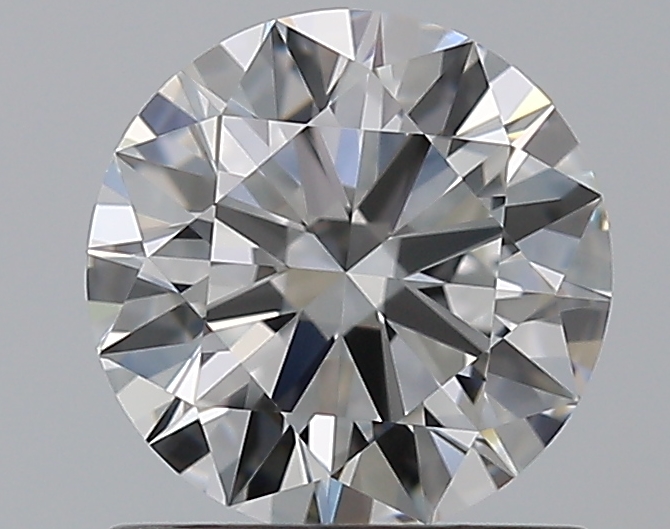 1 CaratF-VVS1 EX Cut Round Diamond