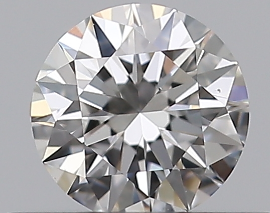 0.3 CaratF-VS2 EX Cut Round Diamond