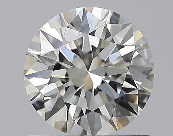 0.9 CaratL-VVS2 EX Cut Round Diamond