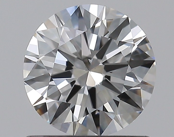 0.75 CaratF-VS2 EX Cut Round Diamond