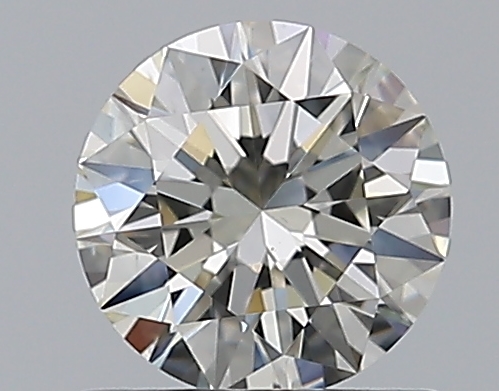 0.7 CaratK-VS2 EX Cut Round Diamond