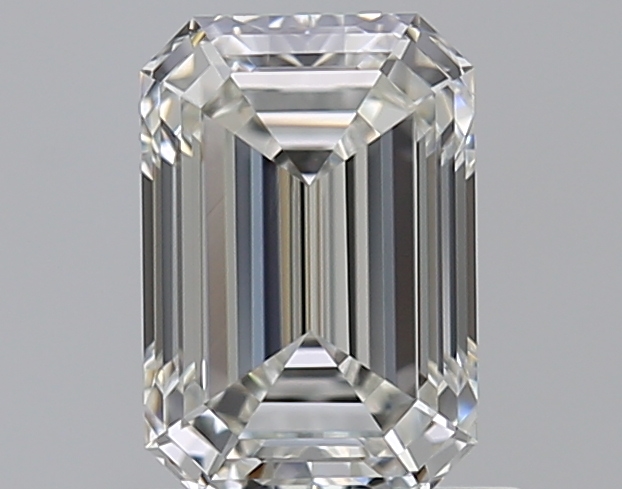 1 CaratH-VVS1 - Cut Emerald Diamond
