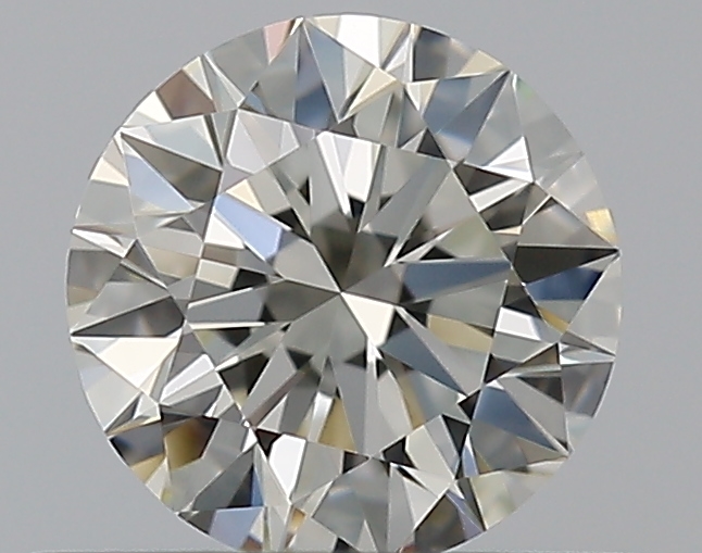 0.5 CaratK-VVS2 EX Cut Round Diamond