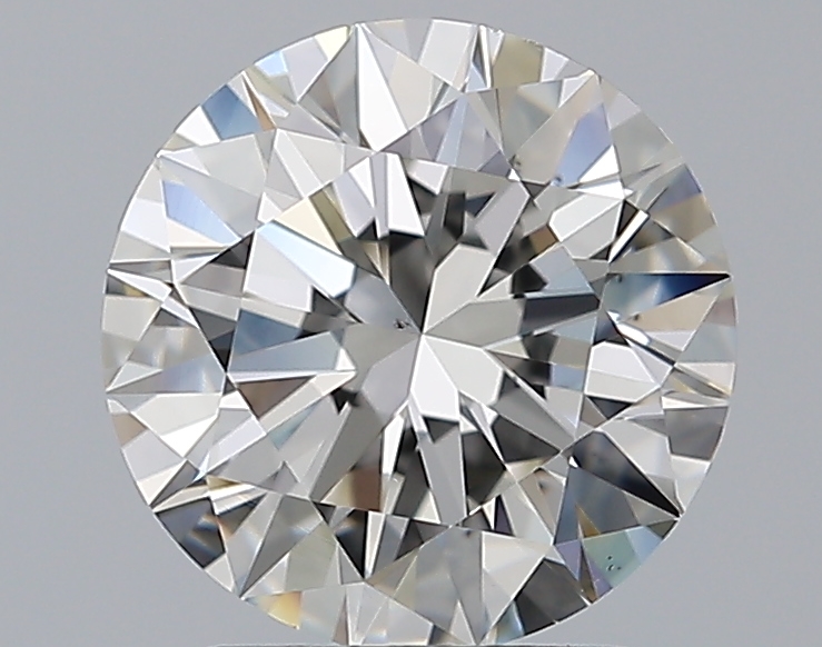 2 CaratI-VS2 EX Cut Round Diamond