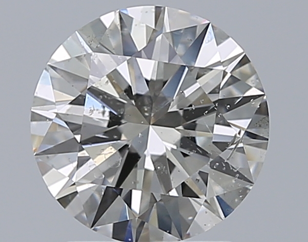 2.01 CaratH-SI2 EX Cut Round Diamond