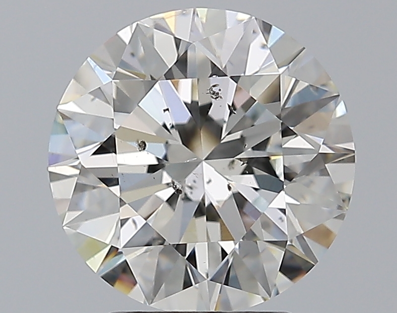 3.01 CaratI-SI2 EX Cut Round Diamond