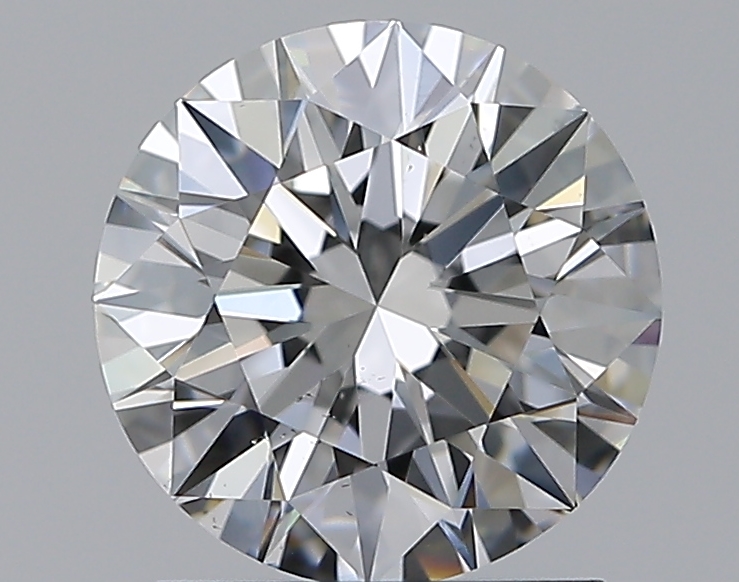 1.51 CaratE-VS2 EX Cut Round Diamond
