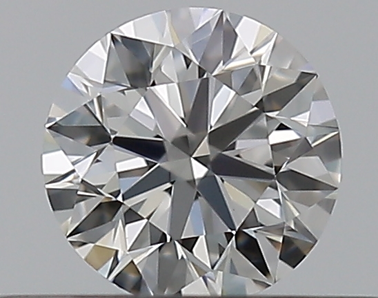 0.31 CaratF-VS1 EX Cut Round Diamond
