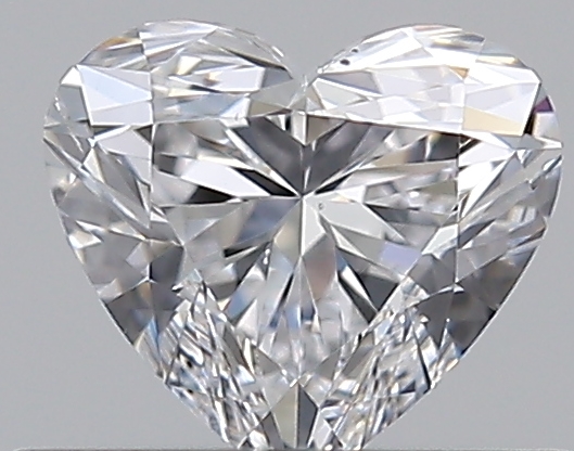0.4 CaratD-SI1 - Cut Heart Diamond