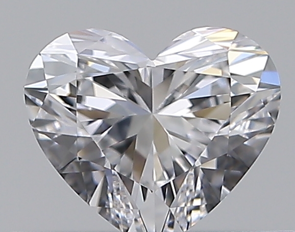 0.4 CaratD-VVS2 - Cut Heart Diamond