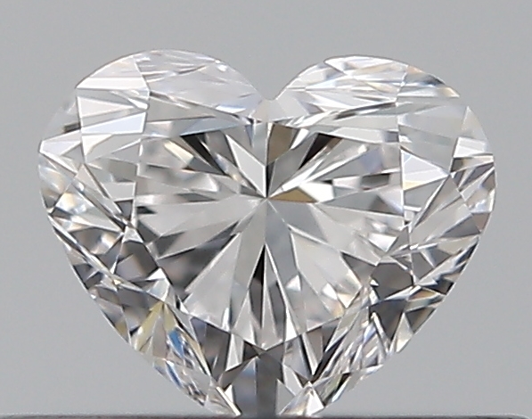0.38 CaratD-VVS2 - Cut Heart Diamond