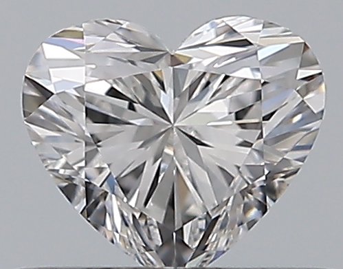 0.37 CaratE-VVS1 - Cut Heart Diamond