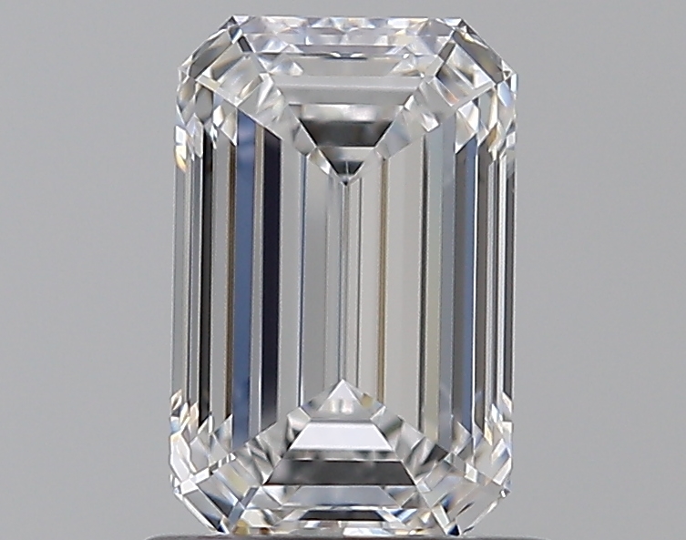 1 CaratD-VS2 - Cut Emerald Diamond