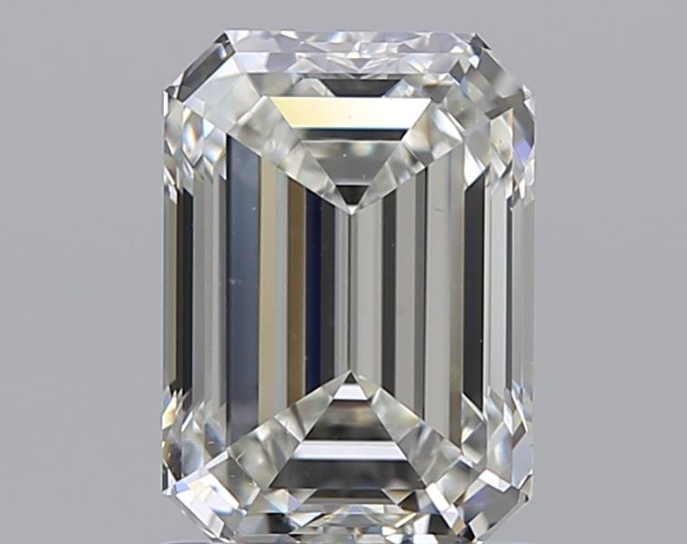 1.29 CaratI-SI1 - Cut Emerald Diamond
